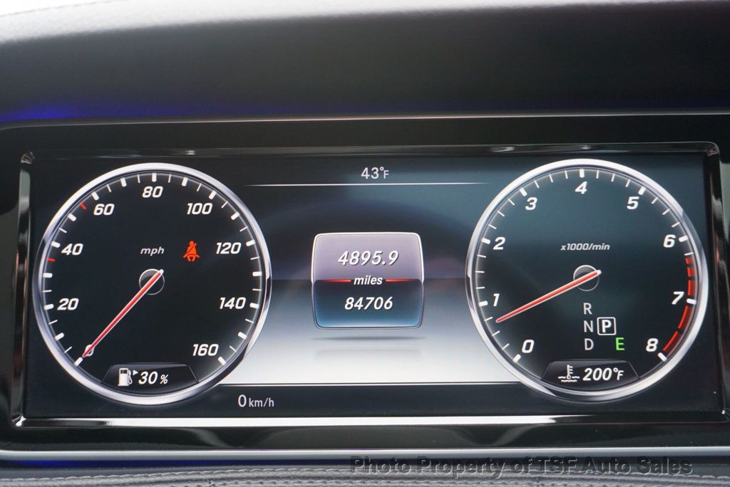 2017 Mercedes-Benz S-Class S 550 4MATIC Sedan SPORT/DRIVER ASSIST/PREMIUM PKGS 20" WHEELS  - 23007580 - 58