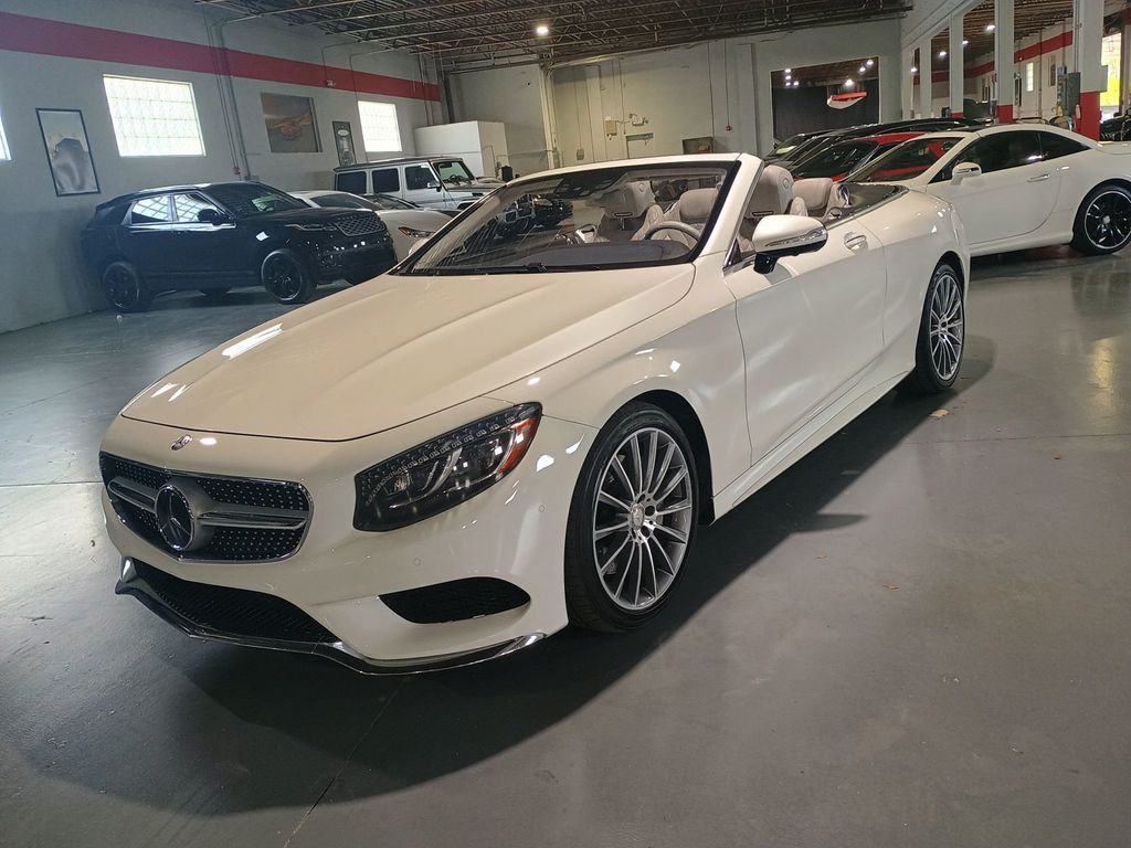 2017 Mercedes-Benz S-Class S 550 Cabriolet Designo AMG Sport Florida Car - 23068886 - 0