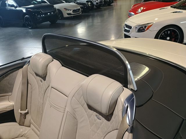 2017 Mercedes-Benz S-Class S 550 Cabriolet Designo AMG Sport Florida Car - 23068886 - 30