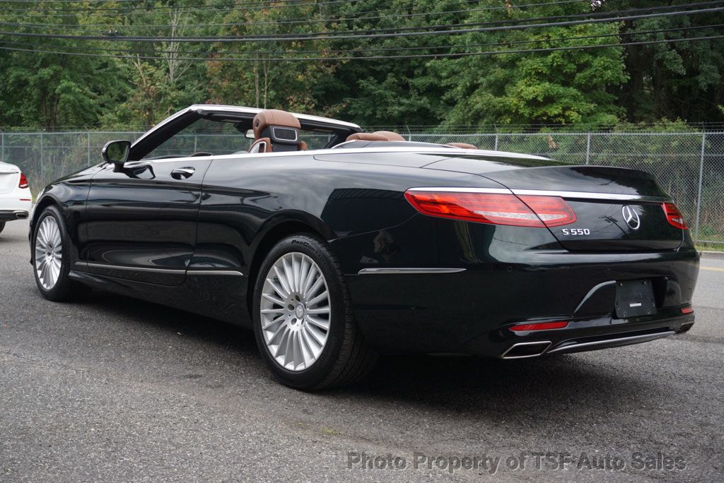 2017 Mercedes-Benz S-Class S 550 Cabriolet DRIVER ASSIST PKG DESIGNO INTERIOR HUD 360 CAMS  - 22607290 - 4