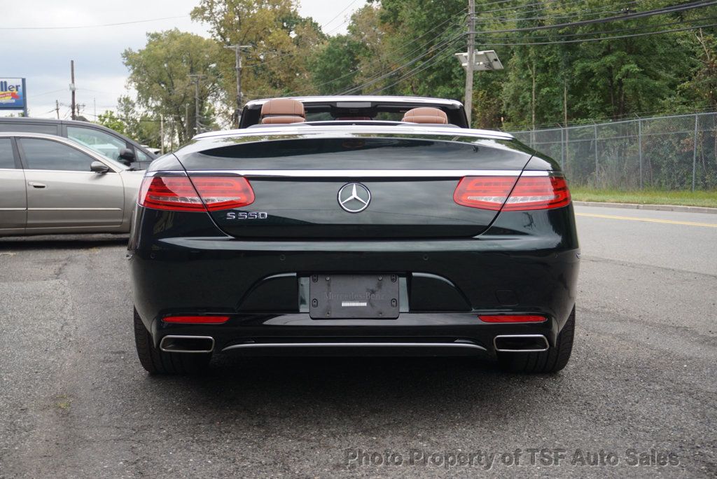 2017 Mercedes-Benz S-Class S 550 Cabriolet DRIVER ASSIST PKG DESIGNO INTERIOR HUD 360 CAMS  - 22607290 - 5