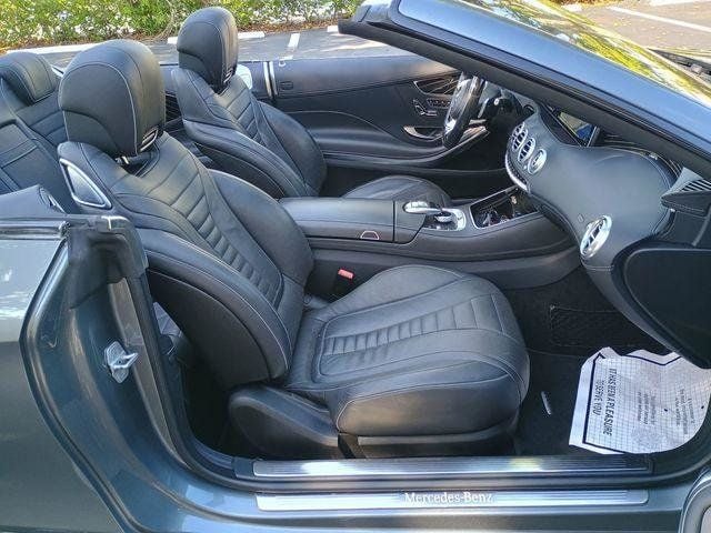 2017 Mercedes-Benz S-Class S 550 Designo Cabriolet Clean Carfax - 22915662 - 28