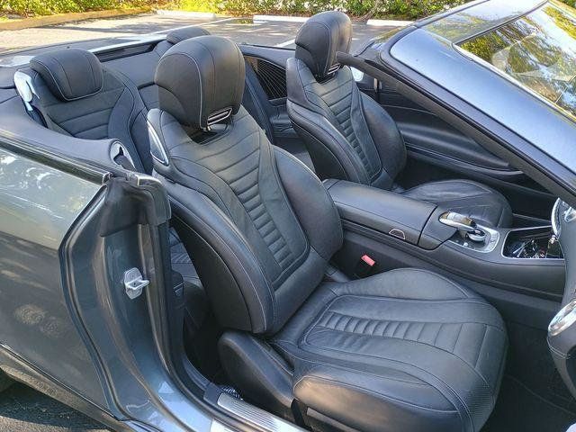 2017 Mercedes-Benz S-Class S 550 Designo Cabriolet Clean Carfax - 22915662 - 29