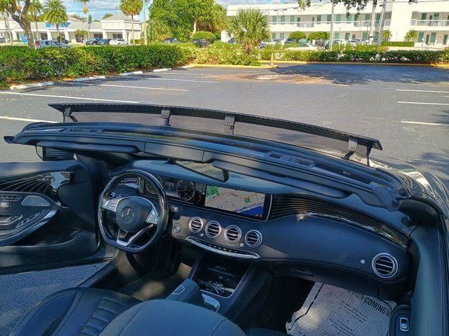 2017 Mercedes-Benz S-Class S 550 Designo Cabriolet Clean Carfax - 22915662 - 33