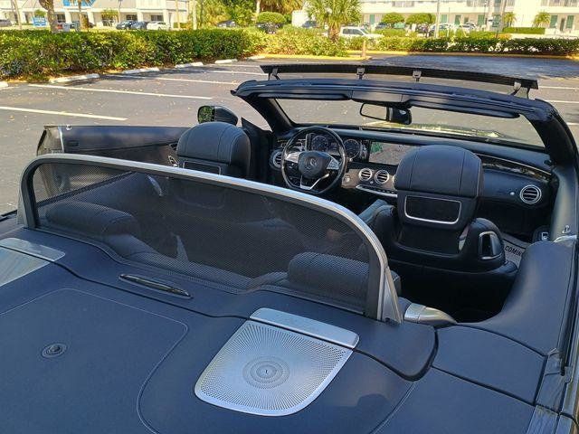 2017 Mercedes-Benz S-Class S 550 Designo Cabriolet Clean Carfax - 22915662 - 34