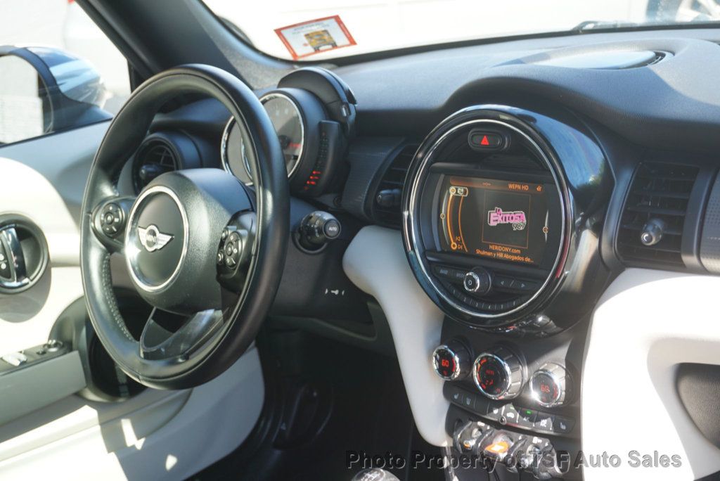 2017 MINI Cooper Hardtop 2 Door 6 SPEED MANUAL LEATHER HEATED SEATS PANO ROOF  - 23045143 - 15