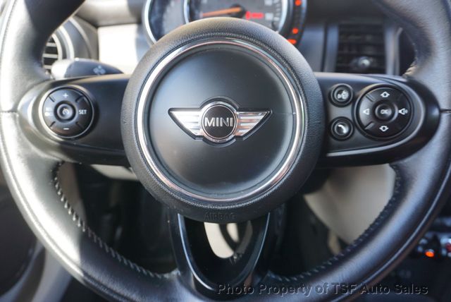 2017 MINI Cooper Hardtop 2 Door 6 SPEED MANUAL LEATHER HEATED SEATS PANO ROOF  - 23045143 - 27