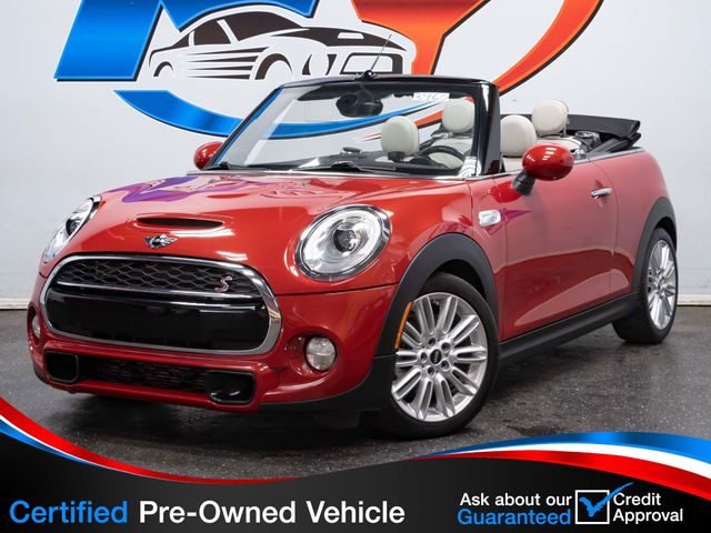 2017 Used MINI Cooper S Convertible CONVERTIBLE 17 WHEELS SPORT PREMIUM BACKUP CAM HTD SEATS at NY Auto Find Serving Massapequa IID 22495482