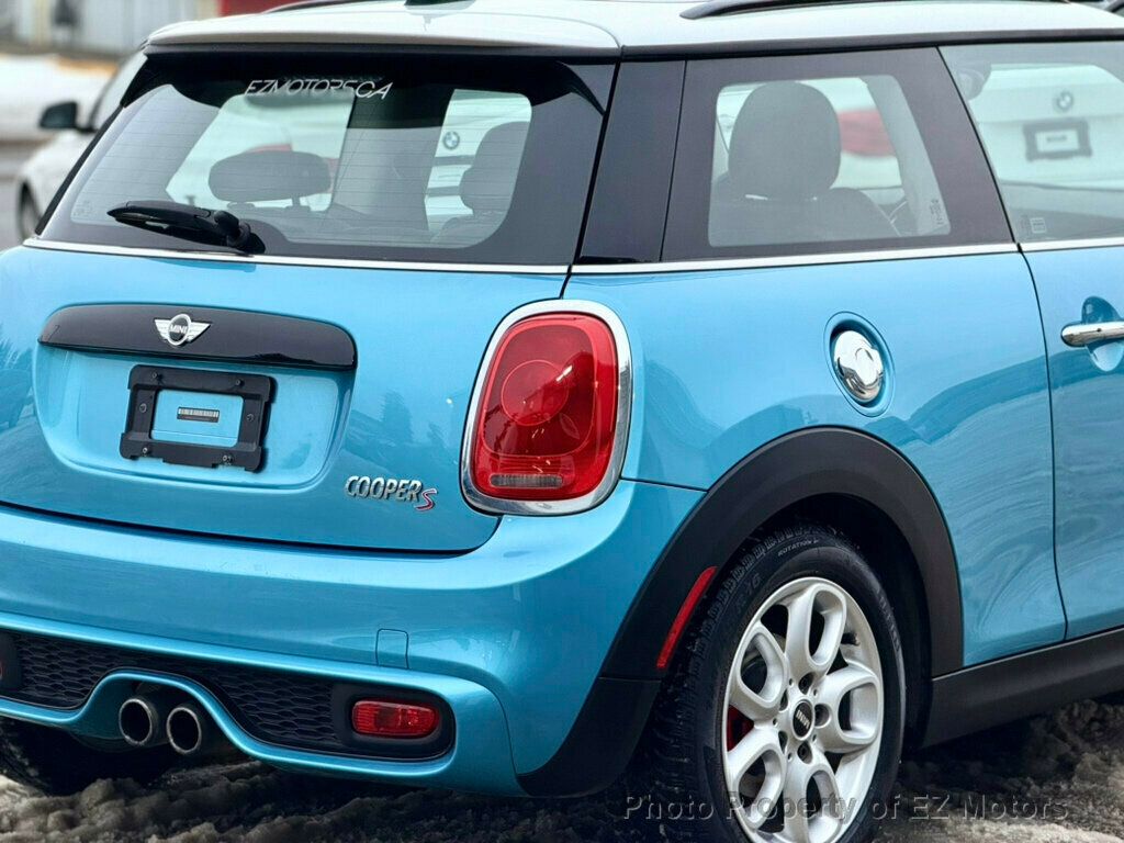 2017 MINI Cooper S Hardtop 2 Door MANUAL! 74439 KMS! CERTIFIED!! - 22982874 - 10