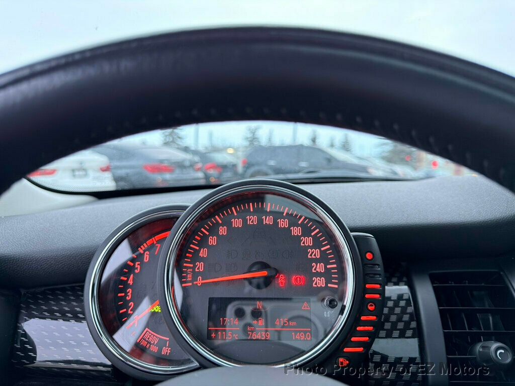 2017 MINI Cooper S Hardtop 2 Door MANUAL! 74439 KMS! CERTIFIED!! - 22982874 - 23