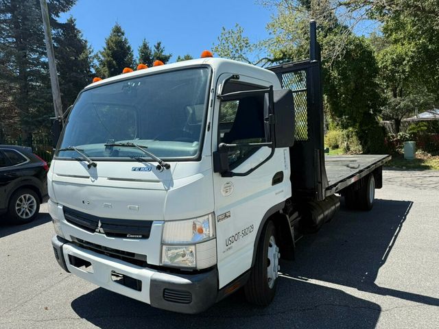 2017 Mitsubishi FUSO FEC92S FLATBED LOW MILES READY TO WORK - 22819517 - 0