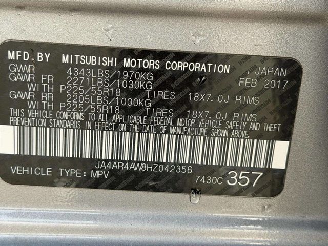 2017 Mitsubishi Outlander Sport SEL 2.4 AWC CVT - 22973857 - 46