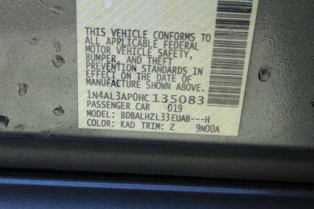 2017 Nissan Altima 2.5 - 23016165 - 8