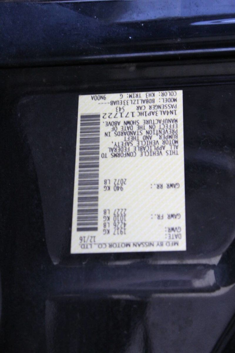 2017 Nissan Altima 2.5 SV - 22879656 - 23