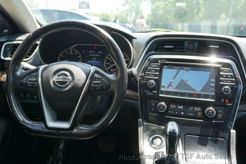 2017 Nissan Maxima Platinum 3.5L NAVI 360 CAMERAS PANO ROOF LEATHER HEATED SEATS  - 22898328 - 13
