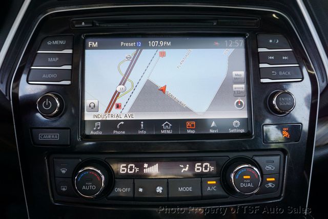 2017 Nissan Maxima Platinum 3.5L NAVI 360 CAMERAS PANO ROOF LEATHER HEATED SEATS  - 22898328 - 16