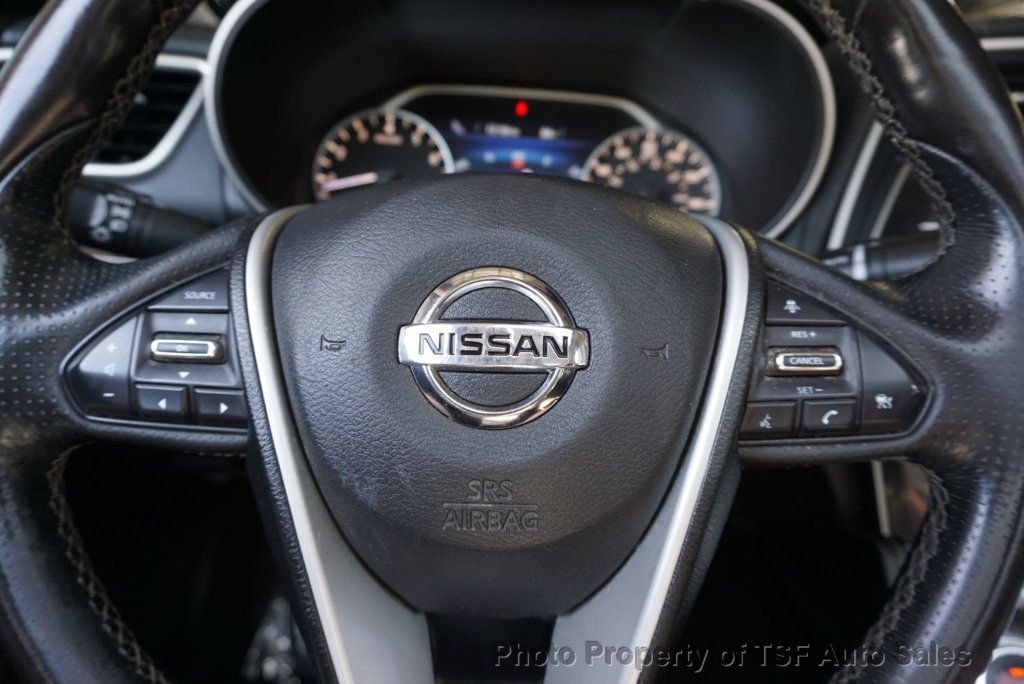 2017 Nissan Maxima Platinum 3.5L NAVI 360 CAMERAS PANO ROOF LEATHER HEATED SEATS  - 22898328 - 22