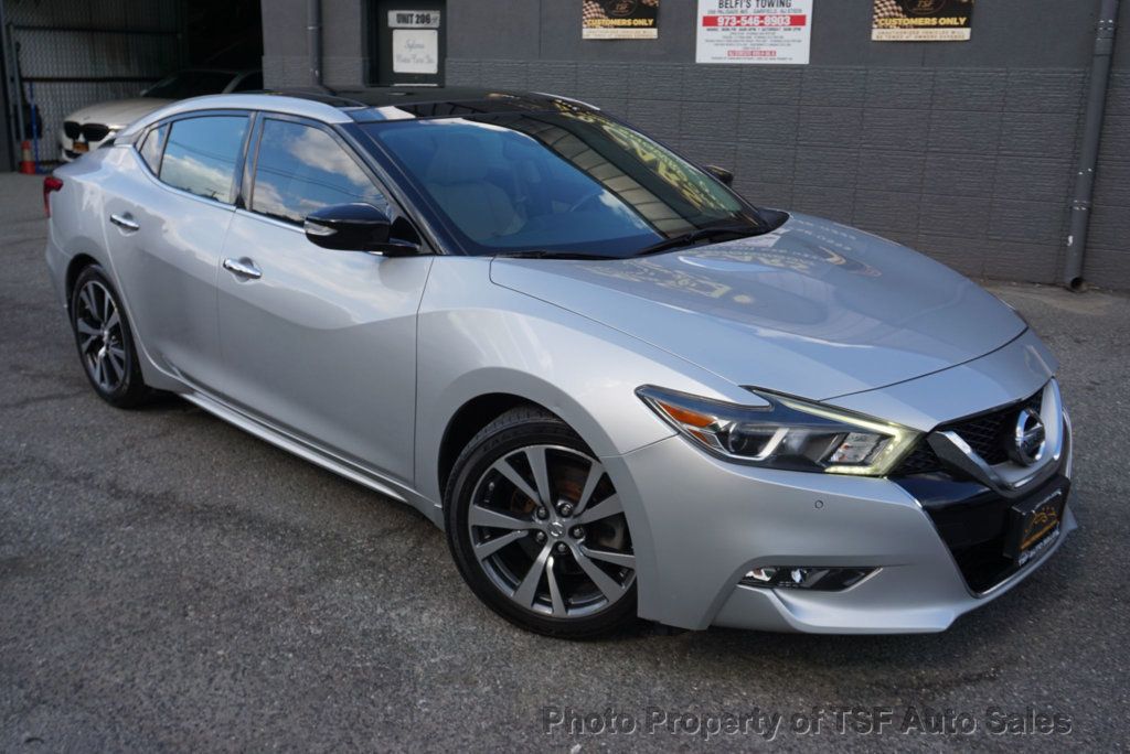 2017 Nissan Maxima SL 3.5L PANO ROOF LEATHER NAVIGATION REAR CAMERA HEATED SEATS - 22928282 - 0