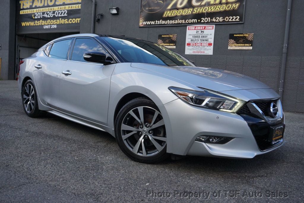 2017 Nissan Maxima SL 3.5L PANO ROOF LEATHER NAVIGATION REAR CAMERA HEATED SEATS - 22928282 - 1