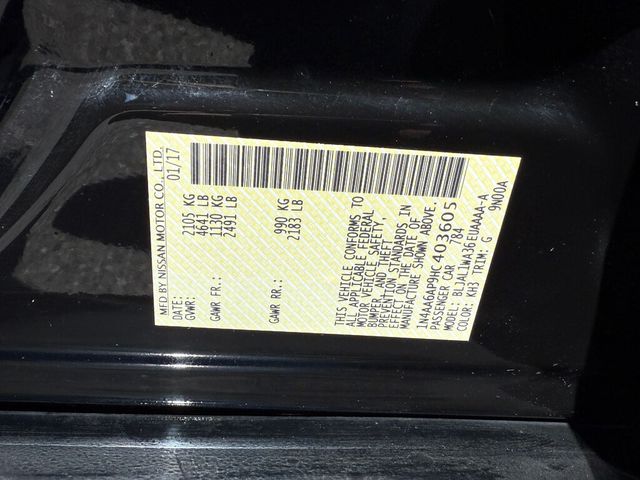 2017 Nissan Maxima SR 3.5L - 22989664 - 18