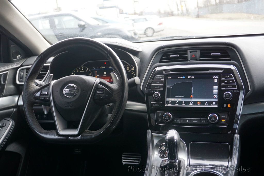 2017 Nissan Maxima SR 3.5L CARPLAY NAVIGATION REAR CAMERA HEATED&COOLED SEATS - 22960165 - 14