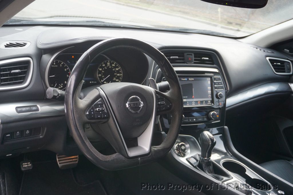 2017 Nissan Maxima SR 3.5L CARPLAY NAVIGATION REAR CAMERA HEATED&COOLED SEATS - 22960165 - 15