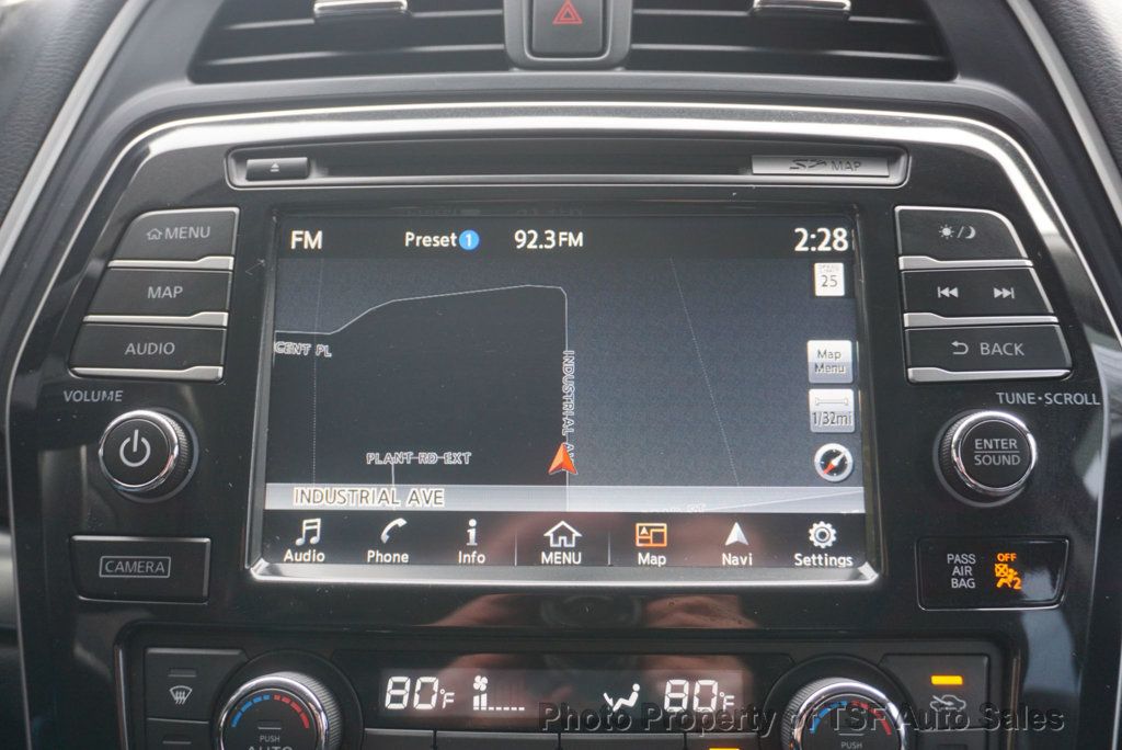 2017 Nissan Maxima SR 3.5L CARPLAY NAVIGATION REAR CAMERA HEATED&COOLED SEATS - 22960165 - 17