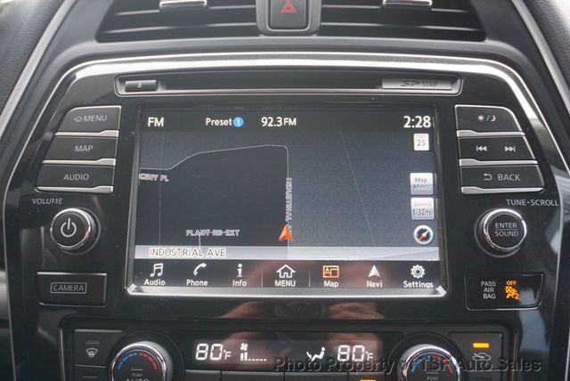 2017 Nissan Maxima SR 3.5L CARPLAY NAVIGATION REAR CAMERA HEATED&COOLED SEATS - 22960165 - 17