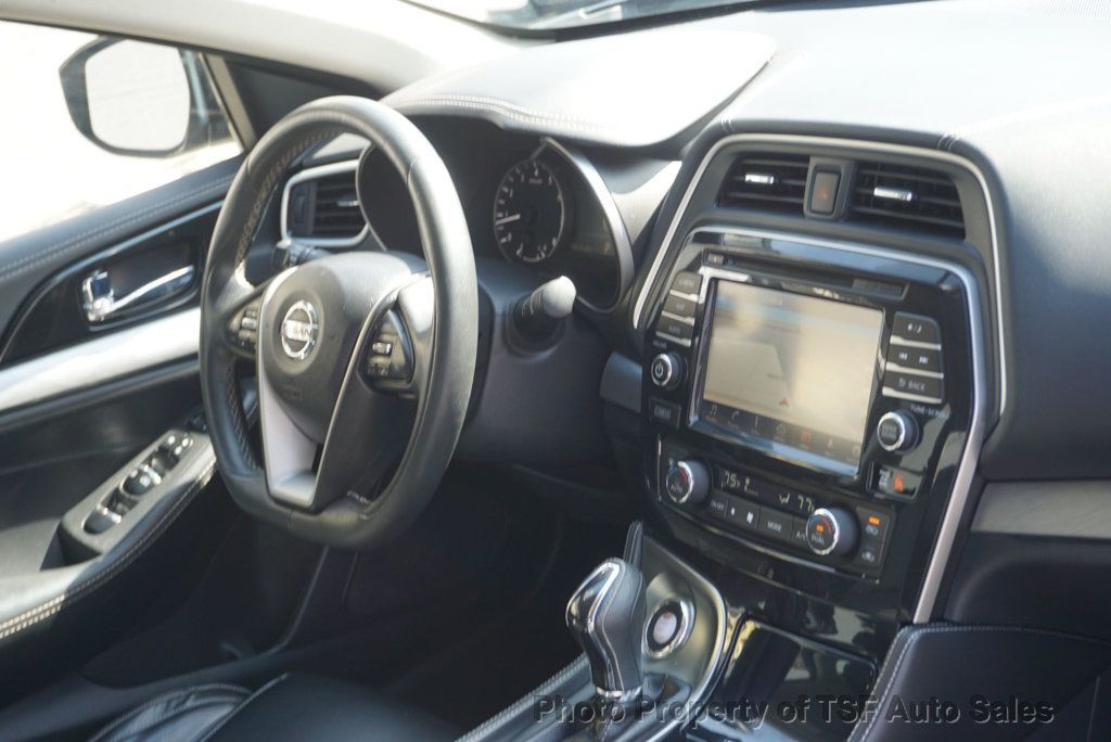 2017 Nissan Maxima SV 3.5L NAVIGATION CARPLAY REAR CAMERA LEATHER HEATED SEATS  - 22991504 - 15