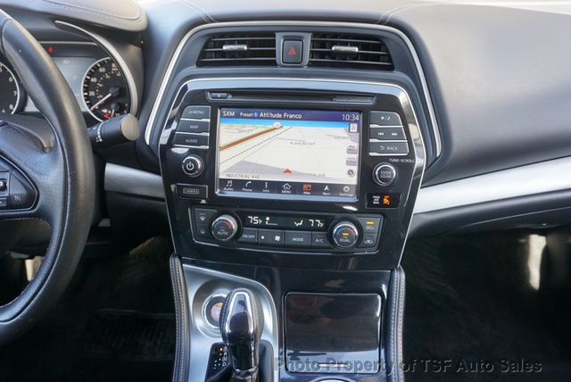 2017 Nissan Maxima SV 3.5L NAVIGATION CARPLAY REAR CAMERA LEATHER HEATED SEATS  - 22991504 - 16