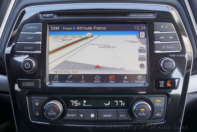 2017 Nissan Maxima SV 3.5L NAVIGATION CARPLAY REAR CAMERA LEATHER HEATED SEATS  - 22991504 - 17