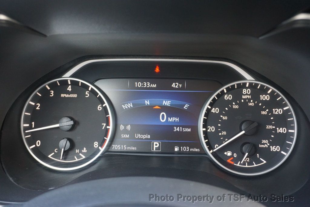 2017 Nissan Maxima SV 3.5L NAVIGATION CARPLAY REAR CAMERA LEATHER HEATED SEATS  - 22991504 - 33