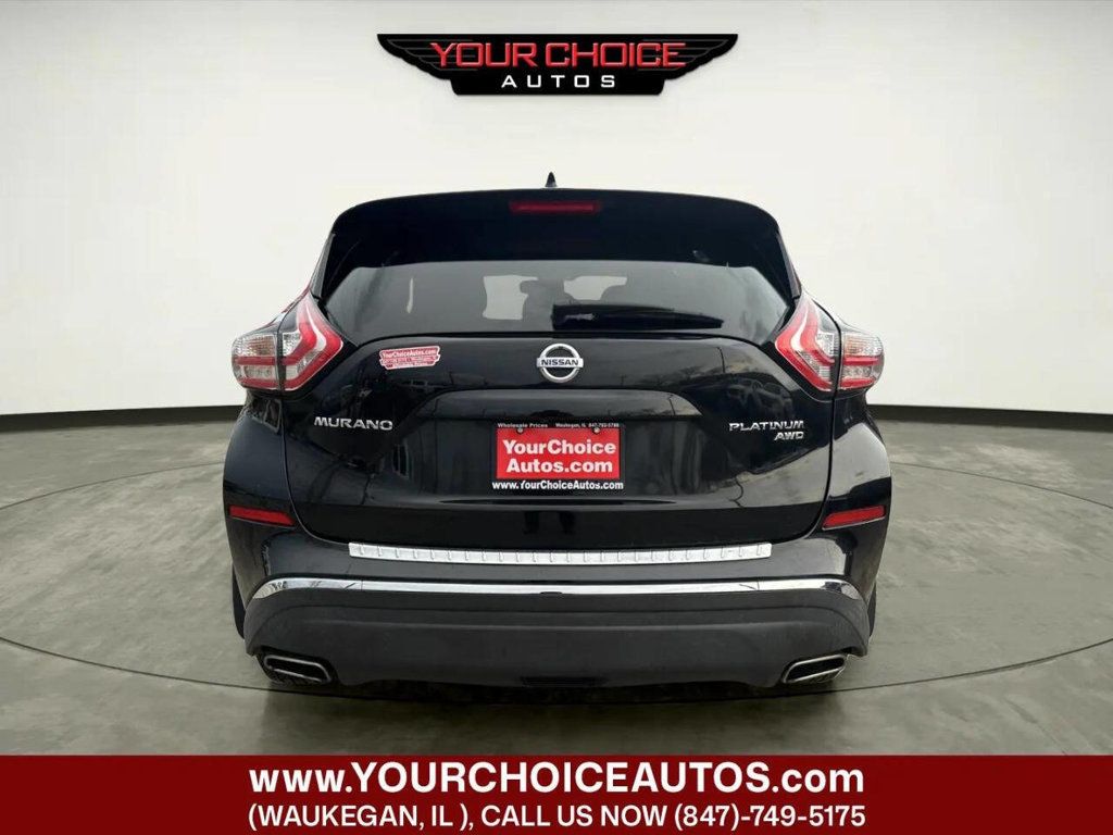 2017 Nissan Murano Platinum AWD 4dr SUV - 23017467 - 3