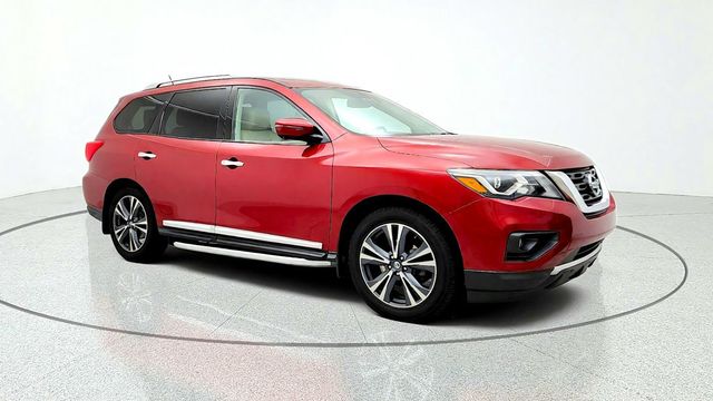 2017 Nissan Pathfinder 4x4 Platinum w/ Rear Entertainment System - 23082889 - 2