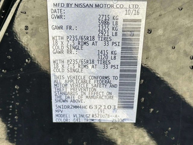 2017 Nissan Pathfinder 4x4 SL - 22940953 - 14