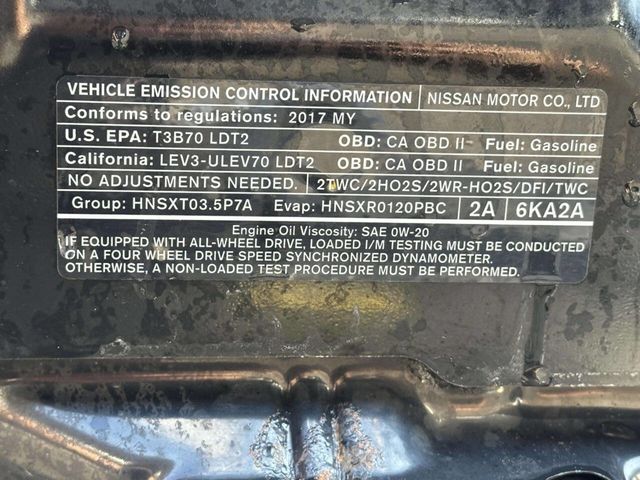 2017 Nissan Pathfinder 4x4 SL - 22940953 - 42
