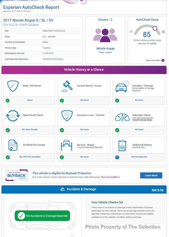 2017 Nissan Rogue 2017.5 AWD SL W/PREMIUM & PLATINUM PACKAGES - 22999376 - 22