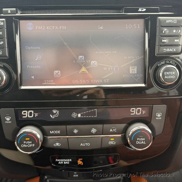 2017 Nissan Rogue 2017.5 AWD SL W/PREMIUM & PLATINUM PACKAGES - 22999376 - 31