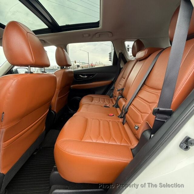 2017 Nissan Rogue 2017.5 AWD SL W/PREMIUM & PLATINUM PACKAGES - 22999376 - 37