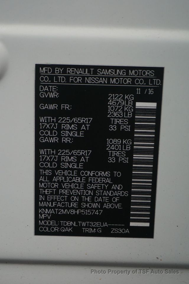 2017 Nissan Rogue AWD SV NAVIGATION 360 CAMERAS DRIVE ASSIST HEATED SEATS LOADED!! - 22960782 - 12