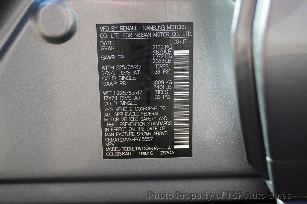 2017 Nissan Rogue SV PREM AWD NAVIGATION 360 CAM HEATED SEATS - 23100818 - 35