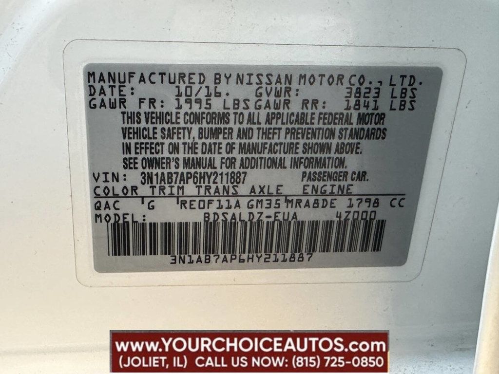 2017 Nissan Sentra SV CVT - 22902264 - 15