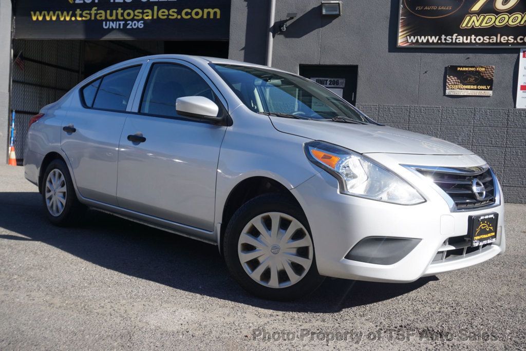 2017 Nissan Versa Sedan S Manual 1-OWNER CLEAN CARFAX RELIABLE VEHICLE - 22932650 - 0