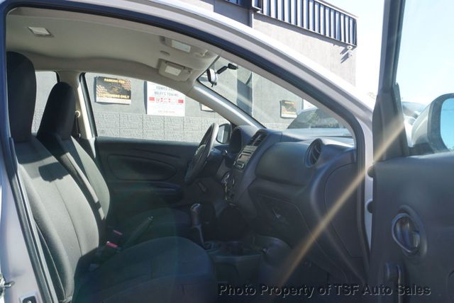 2017 Nissan Versa Sedan S Manual 1-OWNER CLEAN CARFAX RELIABLE VEHICLE  - 22932650 - 10