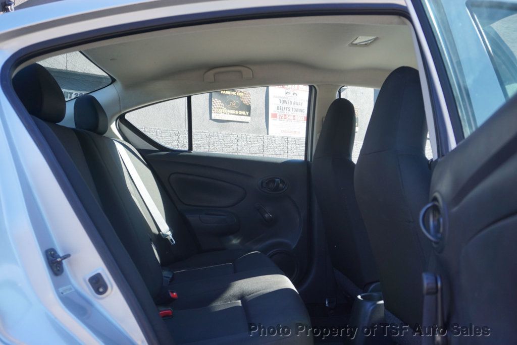 2017 Nissan Versa Sedan S Manual 1-OWNER CLEAN CARFAX RELIABLE VEHICLE - 22932650 - 12