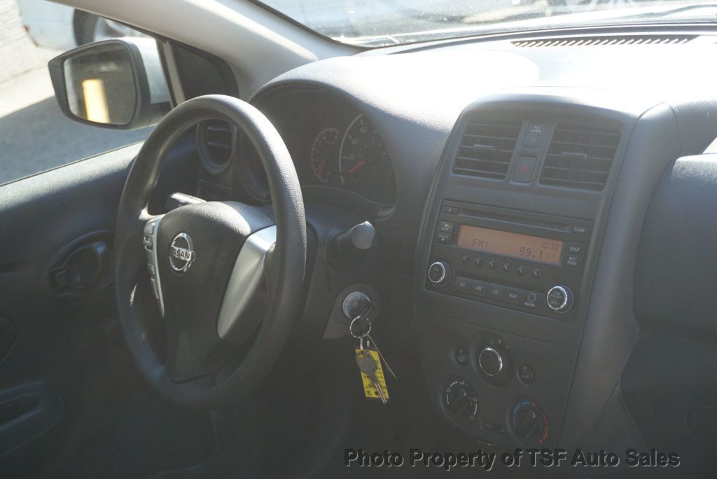 2017 Nissan Versa Sedan S Manual 1-OWNER CLEAN CARFAX RELIABLE VEHICLE - 22932650 - 15