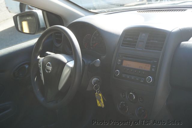 2017 Nissan Versa Sedan S Manual 1-OWNER CLEAN CARFAX RELIABLE VEHICLE  - 22932650 - 15