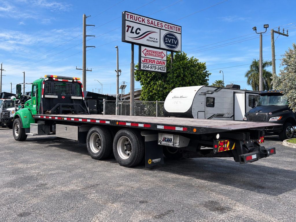 2017 Peterbilt 348 w/ Century 28ft Industrial Carrier 15 Ton Tandem Axle - 23080557 - 2