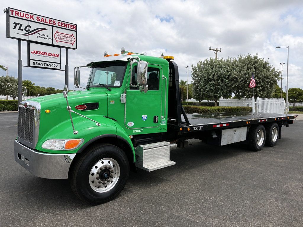 2017 Peterbilt 348 w/ Century 30 Series 28ft Rollback 10 Ton Winch - 23072459 - 1
