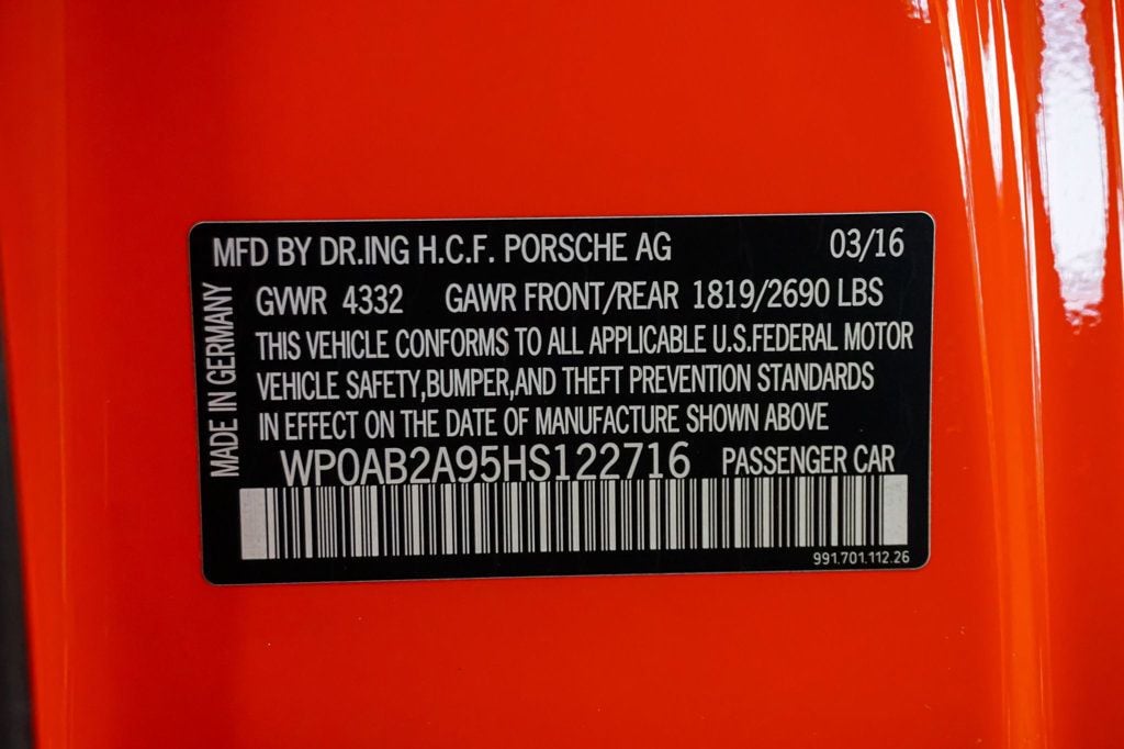 2017 PORSCHE 911 - Image 23